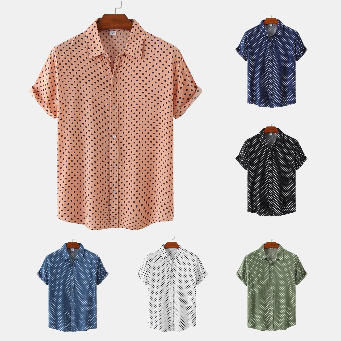 Downtown Dot Button Up