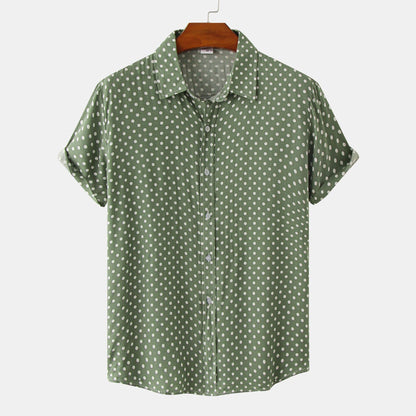 Downtown Dot Button Up